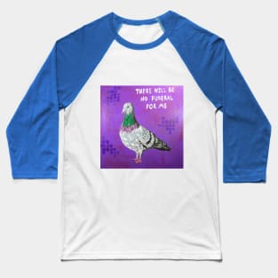 Pigeon Lady Baseball T-Shirt